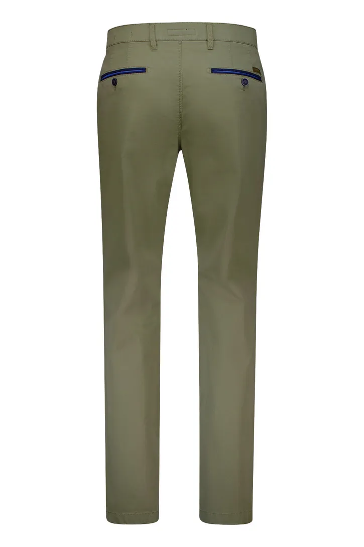 katoenen broek Gardeur Benny-3 groen