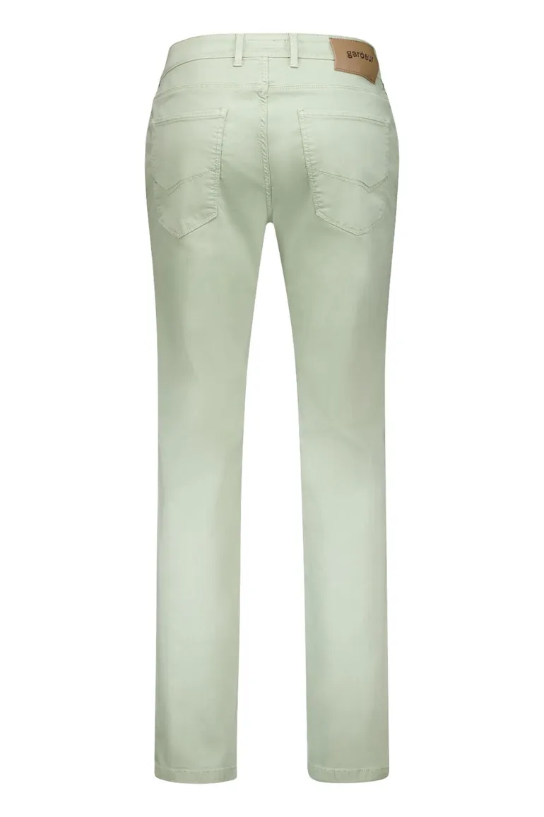 Gardeur Pantalon groen slim fit