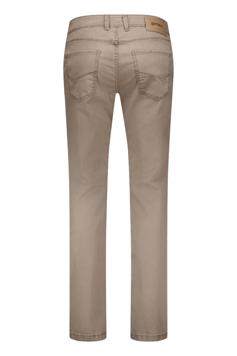 Gardeur Pantalon bruin slim fit