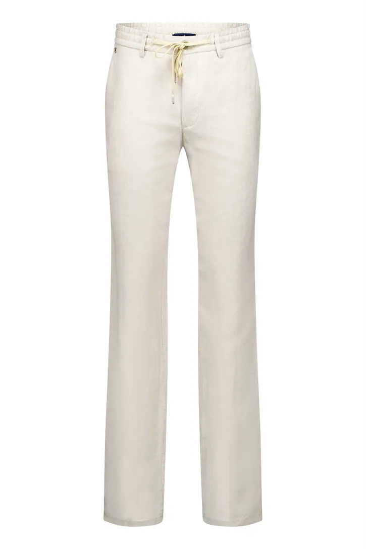 Gardeur modern fit creme pantalon