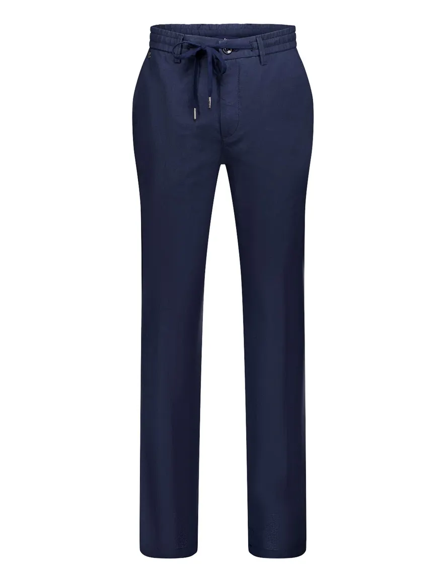 Gardeur pantalon navy flatfront model modern fit