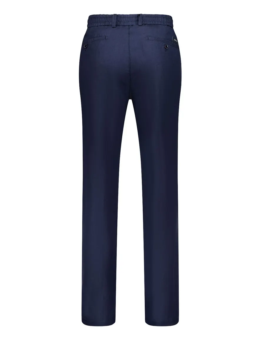 Gardeur pantalon navy flatfront model modern fit