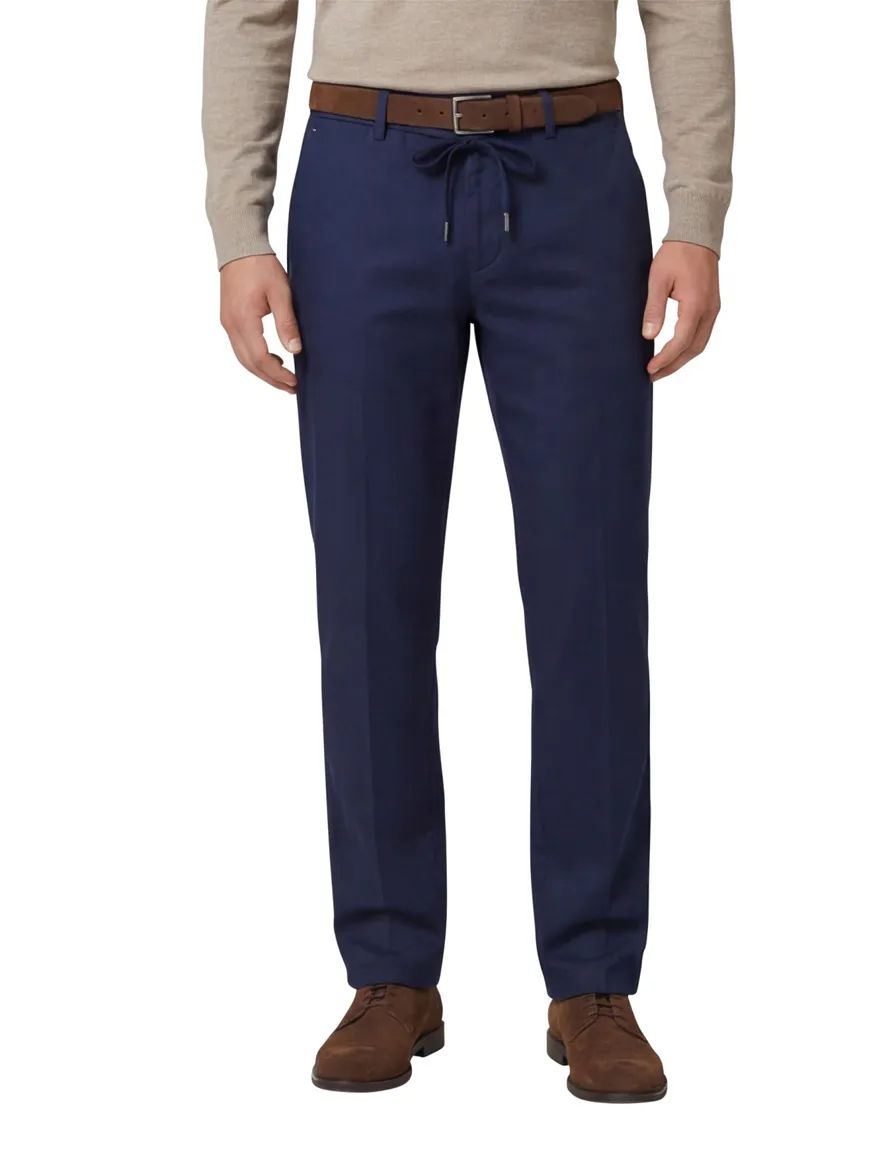 Gardeur pantalon navy flatfront model modern fit