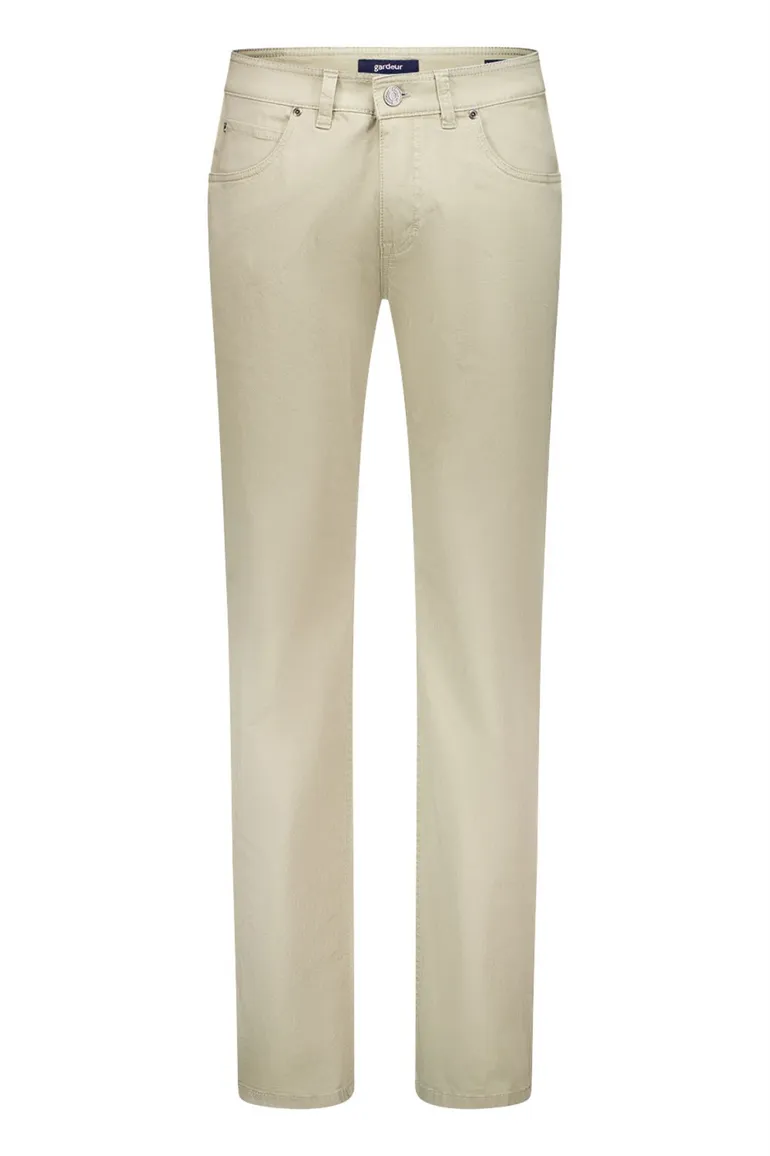 Gardeur Pantalon creme modern fit