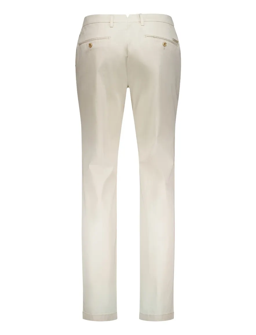 Gardeur pantalon katoen beige