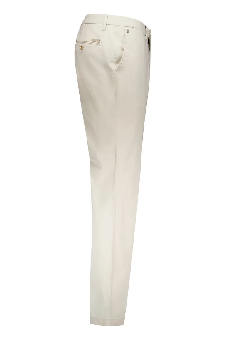 Gardeur pantalon katoen beige