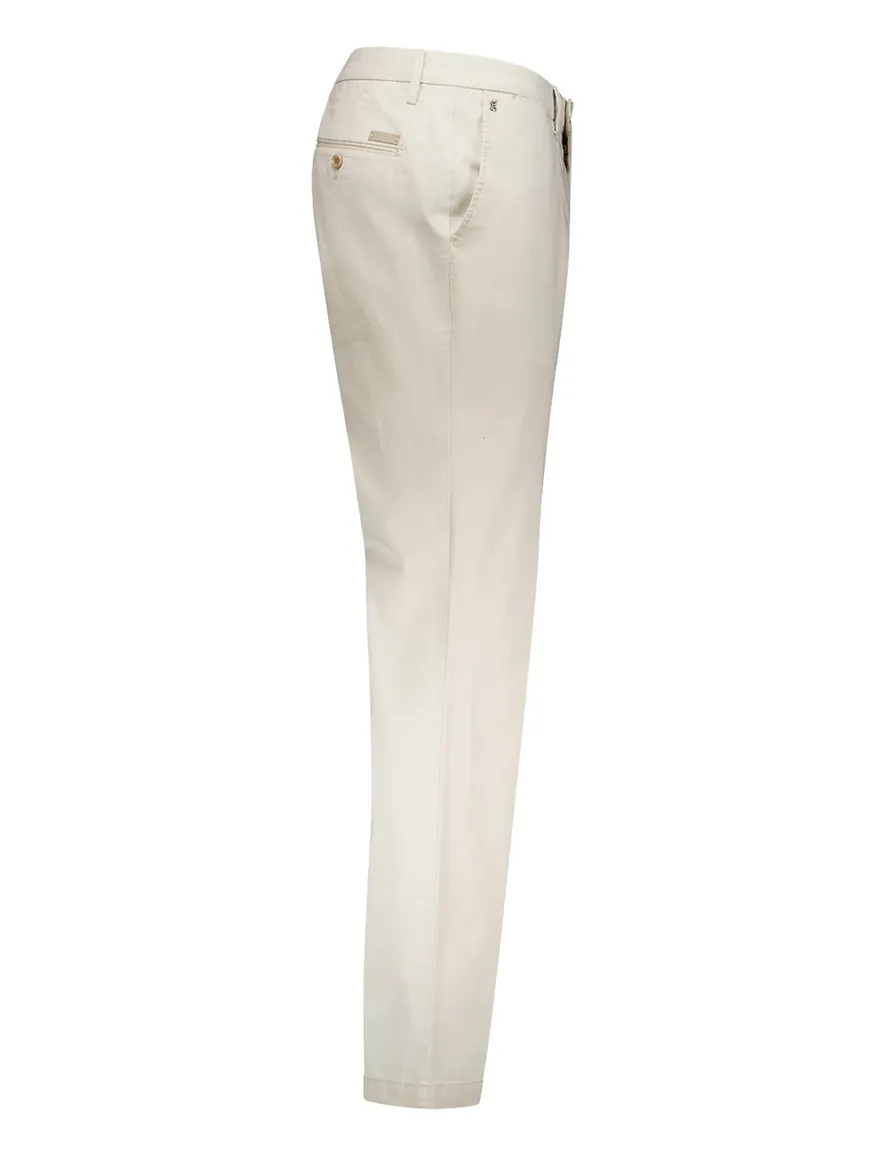Gardeur pantalon katoen beige