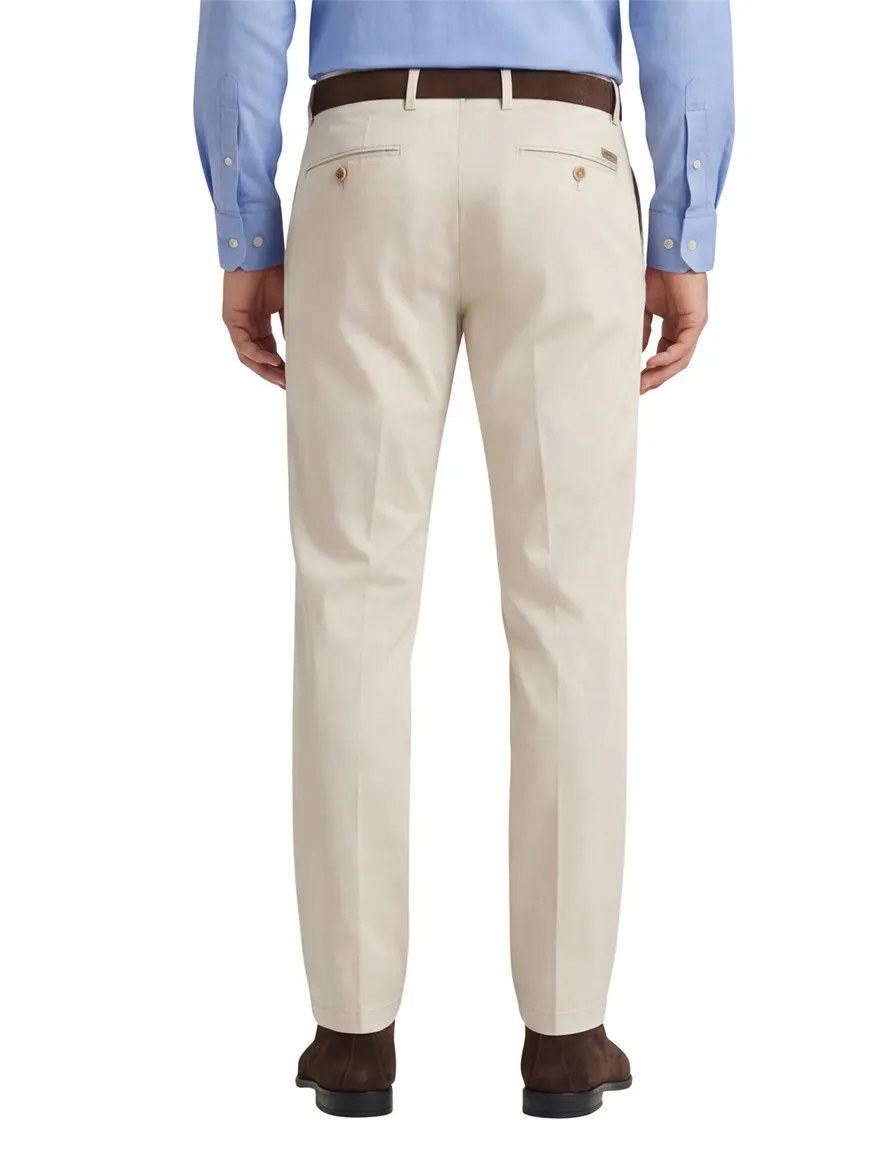 Gardeur pantalon katoen beige