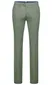 Gardeur zacht groen slim fit katoenen pantalon flatfront model