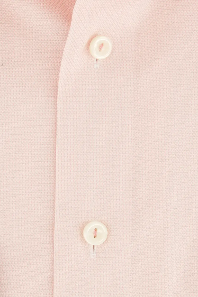 Overhemd Eton Classic Fit roze katoen