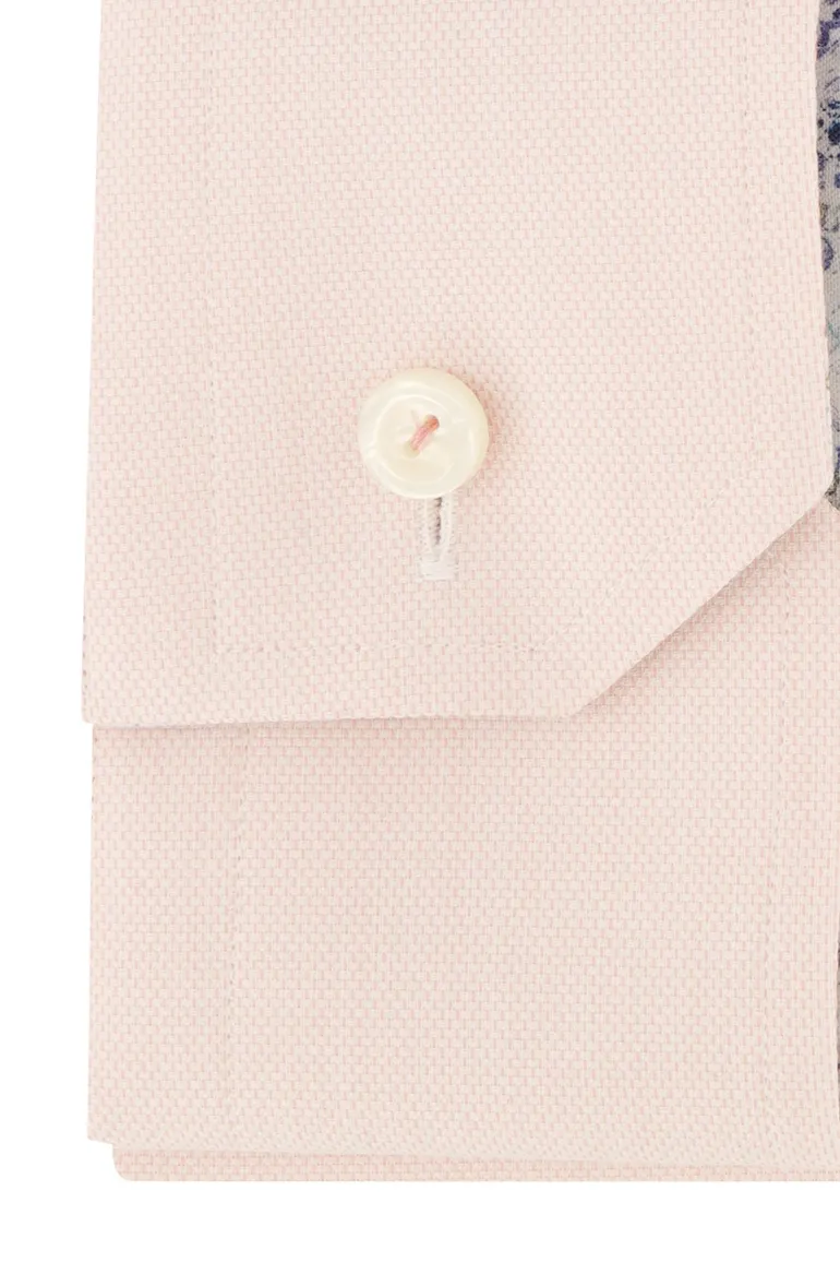 Overhemd Eton Classic Fit roze katoen