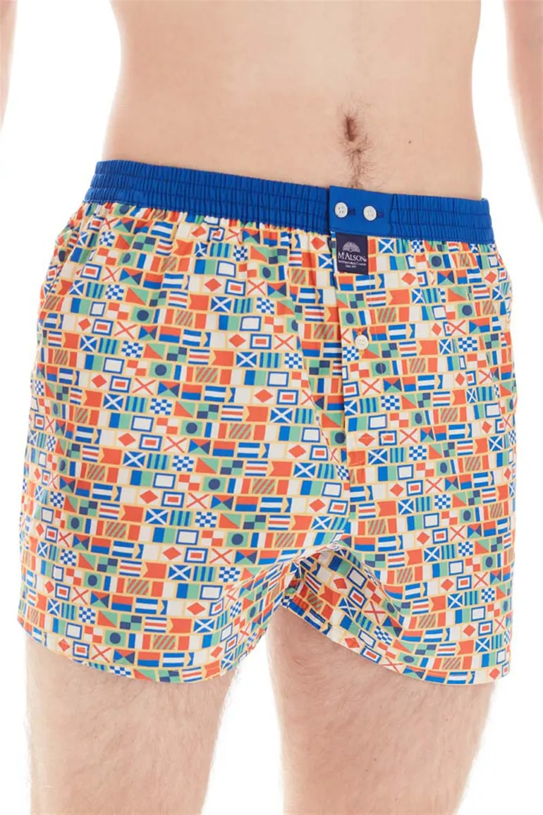 Mc Alson boxershort vlaggen print