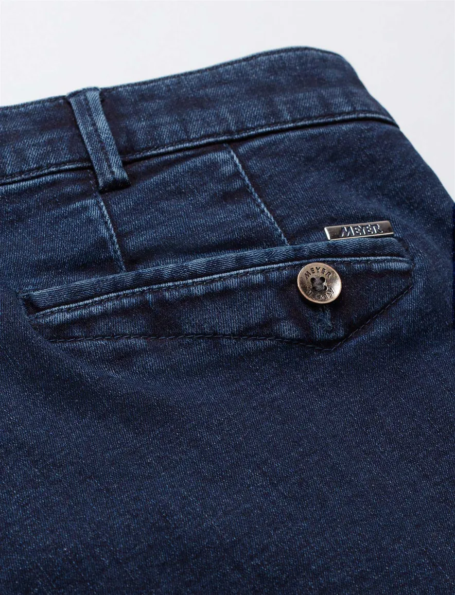 Meyer Dublin chino donkerblauw