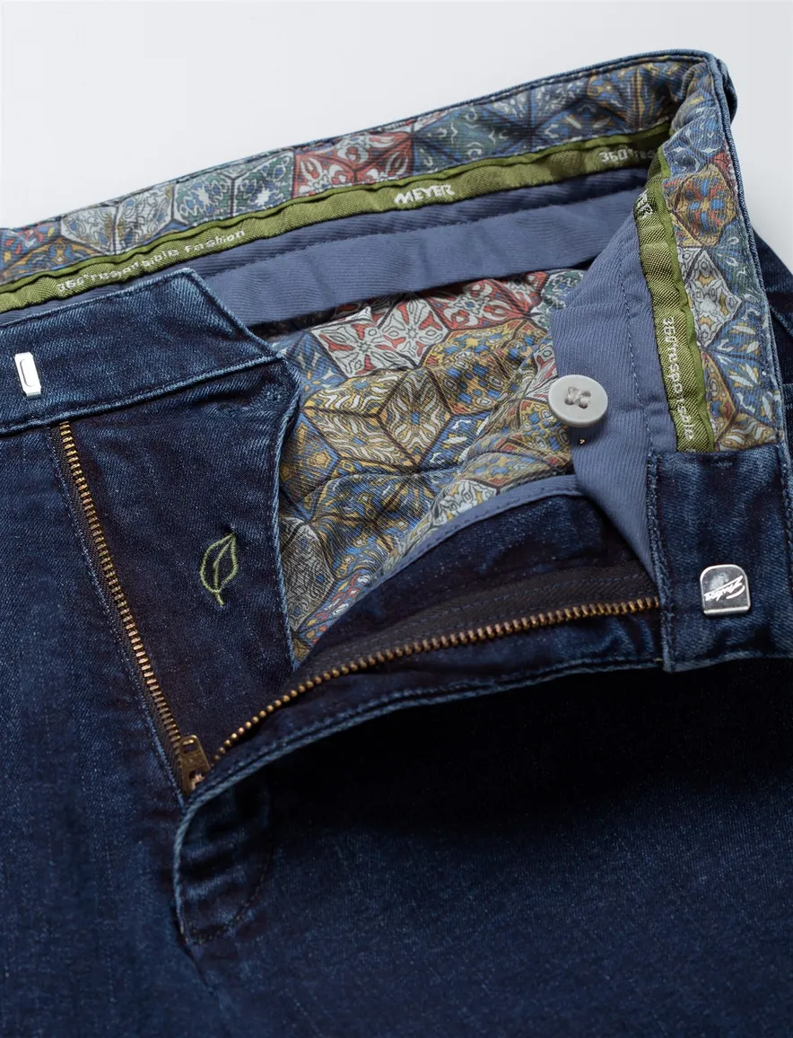 Meyer Dublin chino donkerblauw