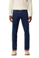 Meyer jeans Dublin donkerblauw effen denim 5-p