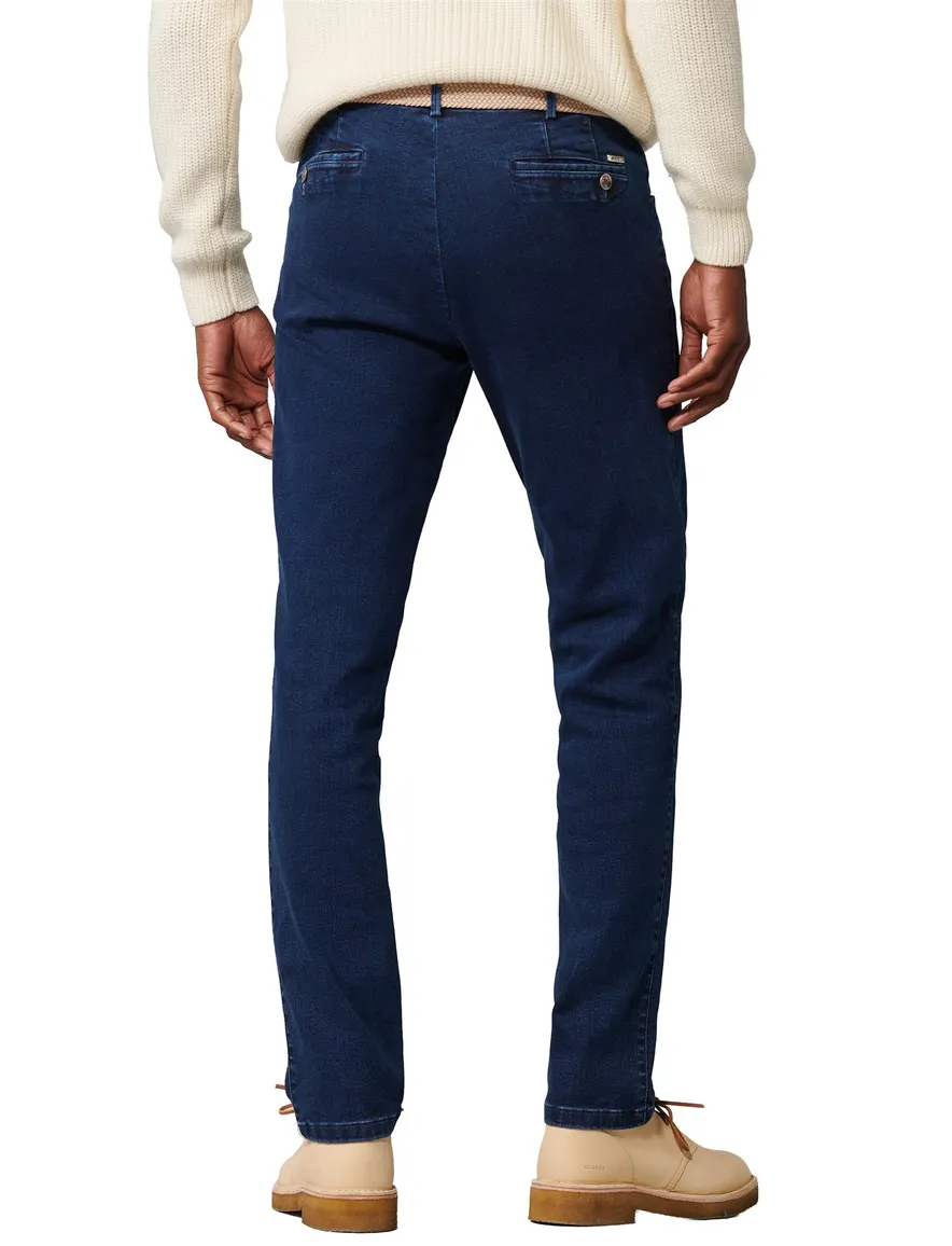 Meyer Dublin chino donkerblauw