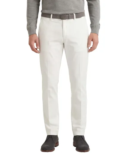 Eurex Eurex katoenen broek off white