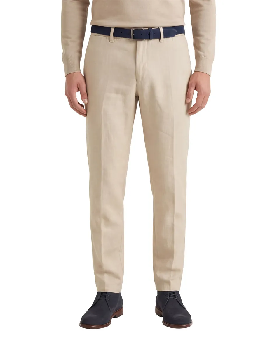 Eurex Pantalon beige Till regular fit