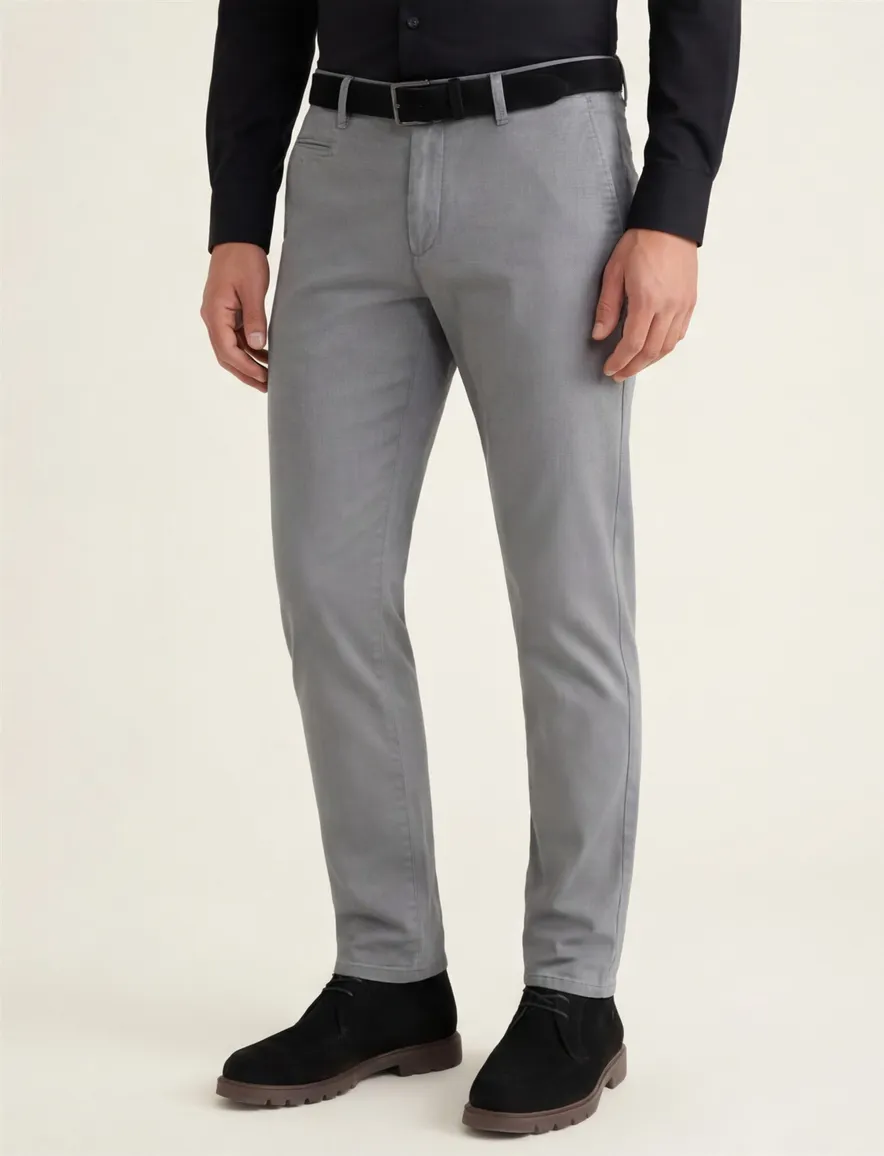 Brax pantalon heren grijs modern fit