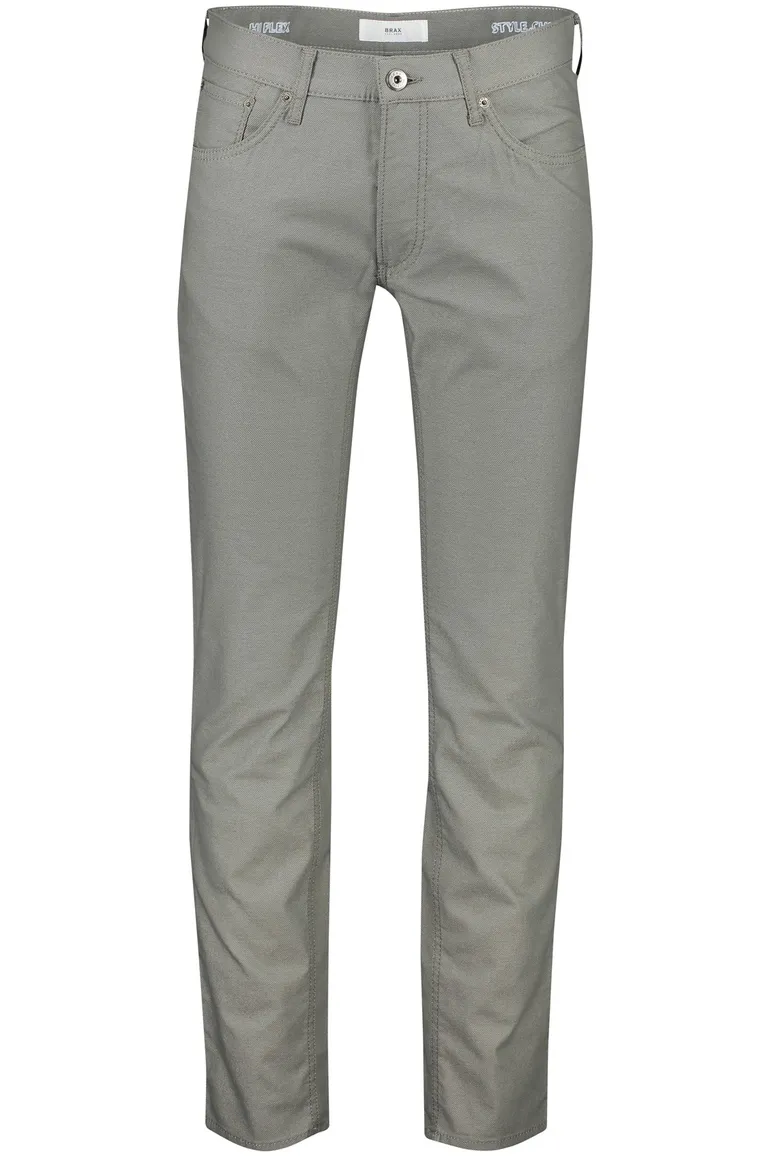 Brax broek groen structuur