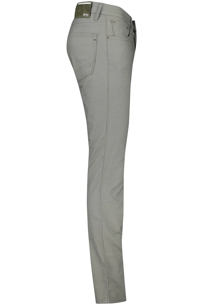 Brax broek groen structuur