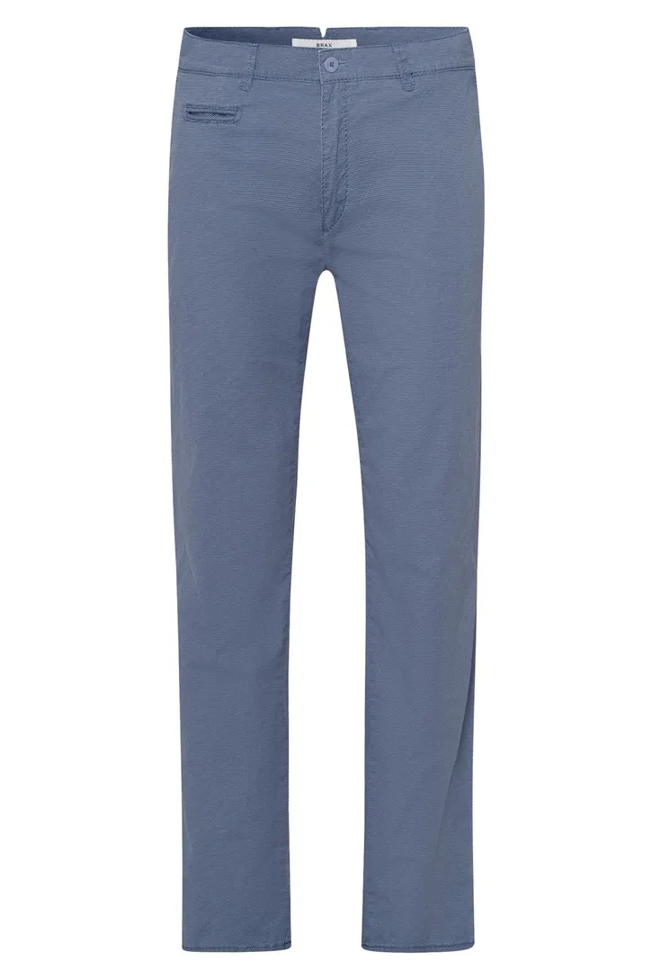 Brax jeans slim fit lichtblauw geprint katoen