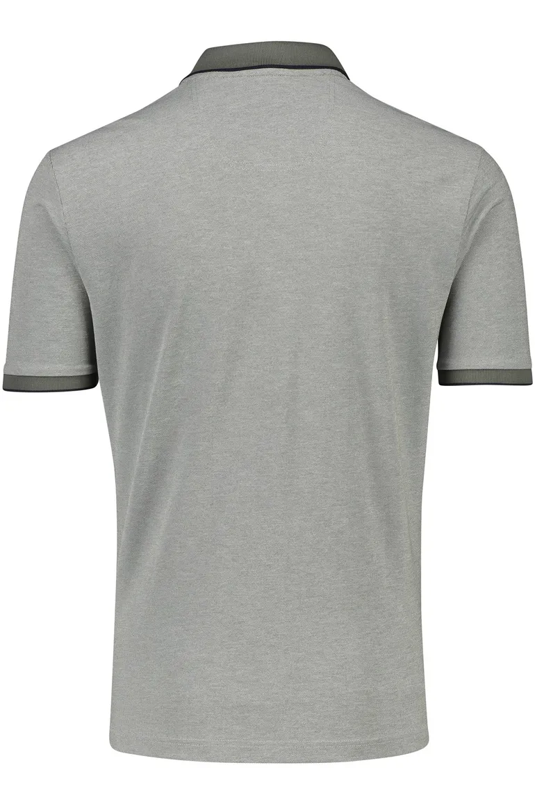 Brax polo normale fit korte mouw groen performance petter 3-knoops