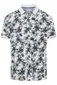 Groen geprint poloshirt Brax palmbomen