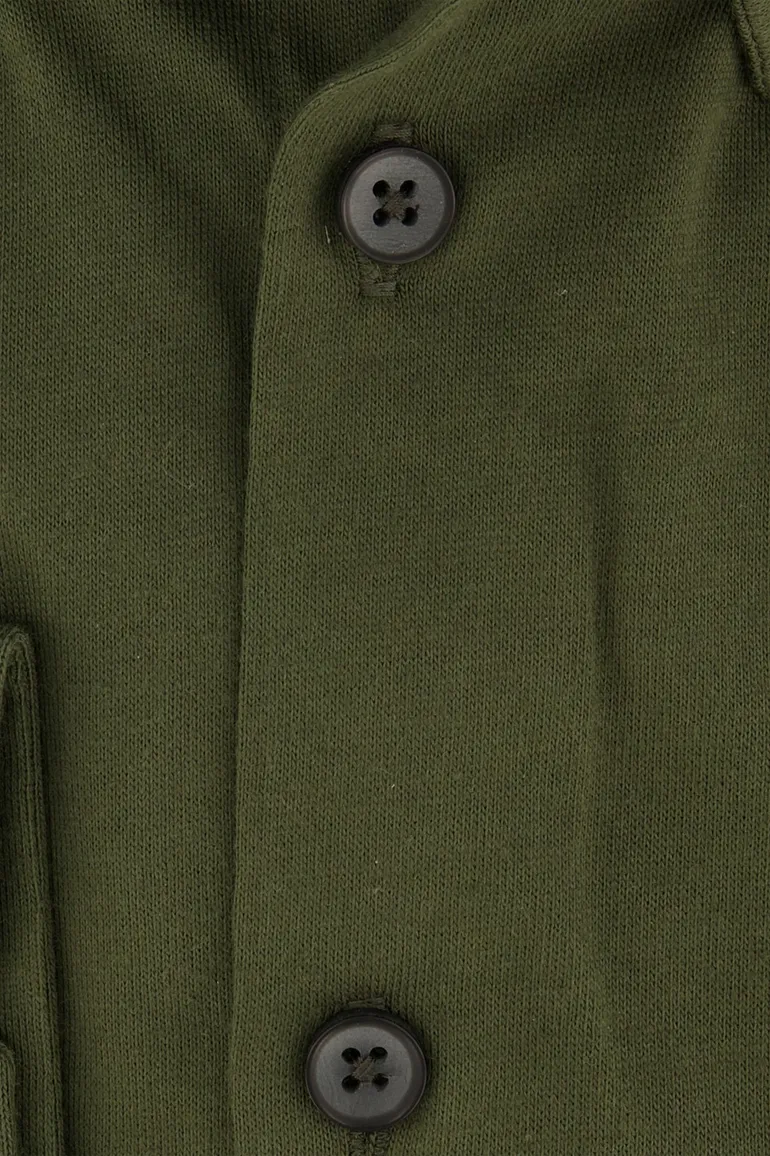 Ledub business overhemd slim fit groen effen