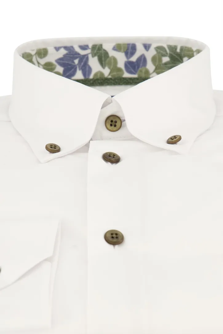 Modern Fit New Ledub overhemd effen