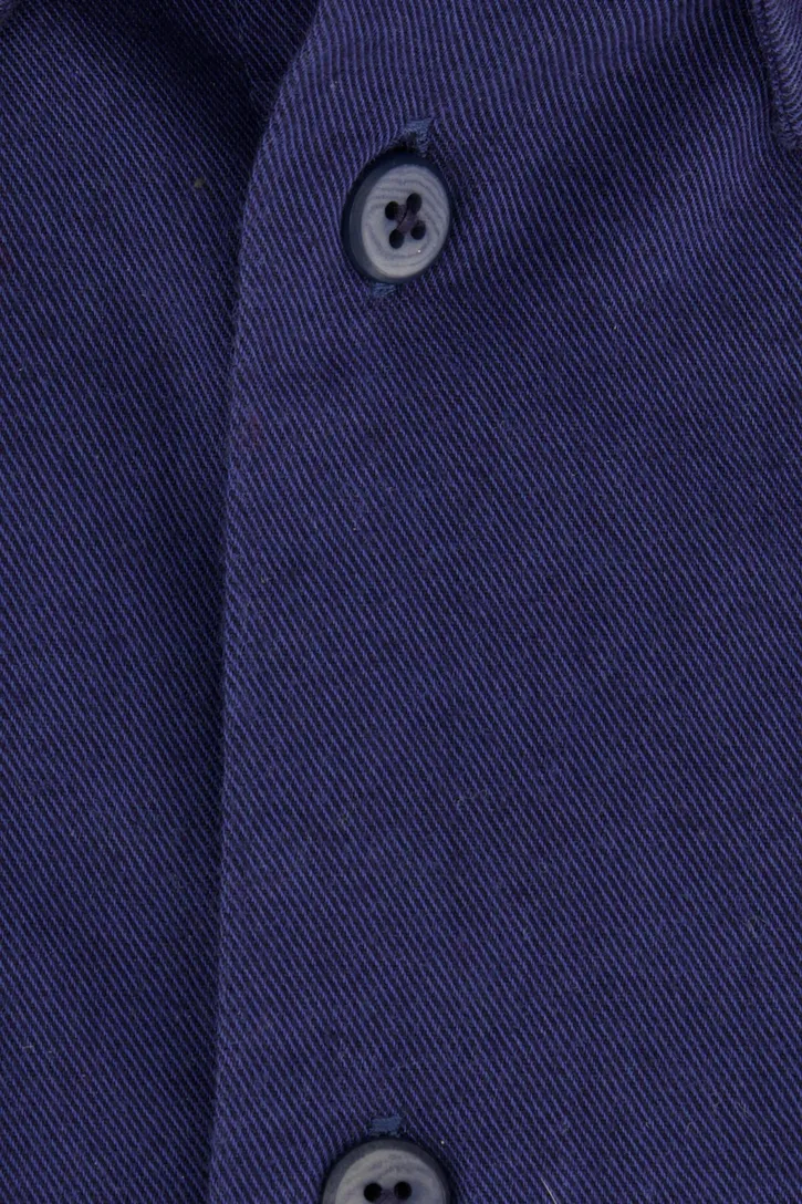 Ledub overhemd Modern Fit New donkerblauw
