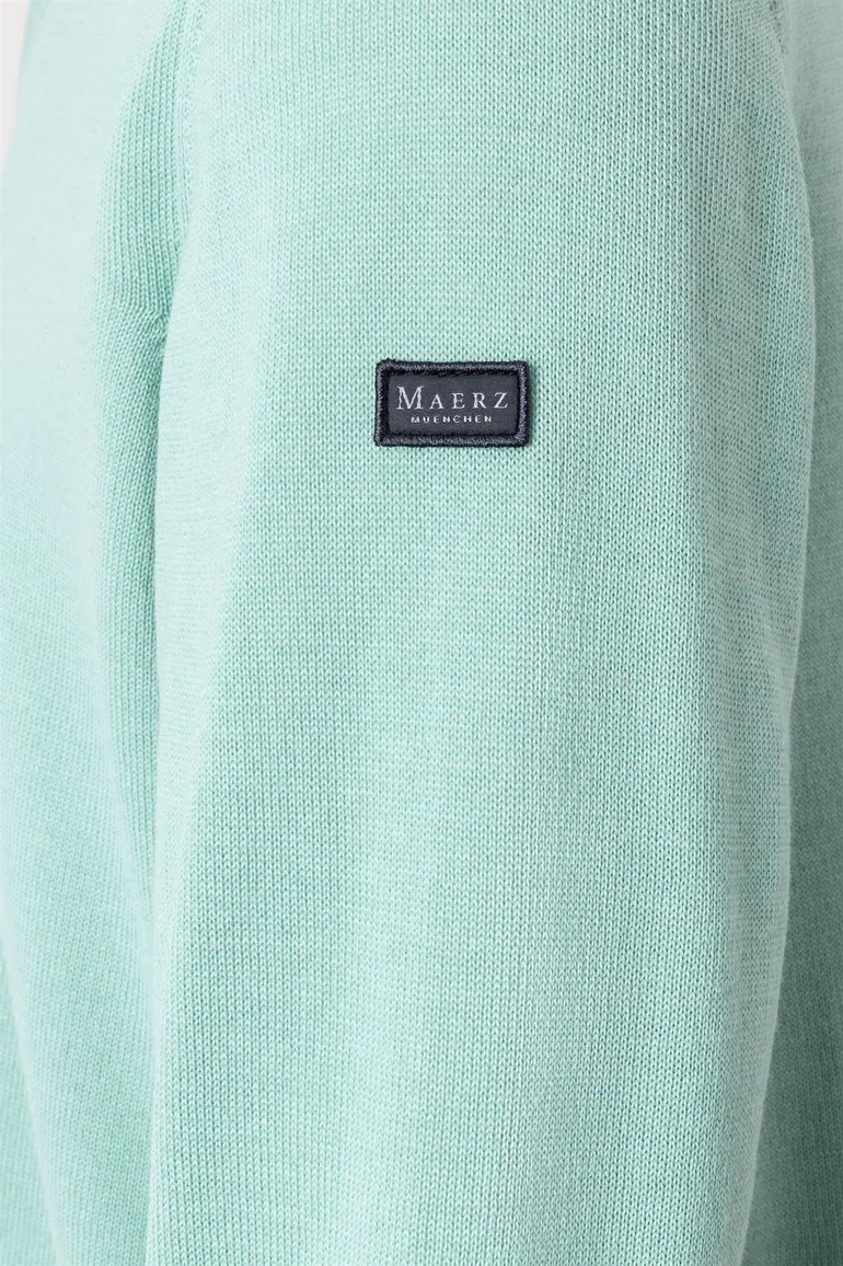 Maerz pullover v-hals mintgroen