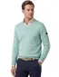 Maerz trui v-hals turquoise wol