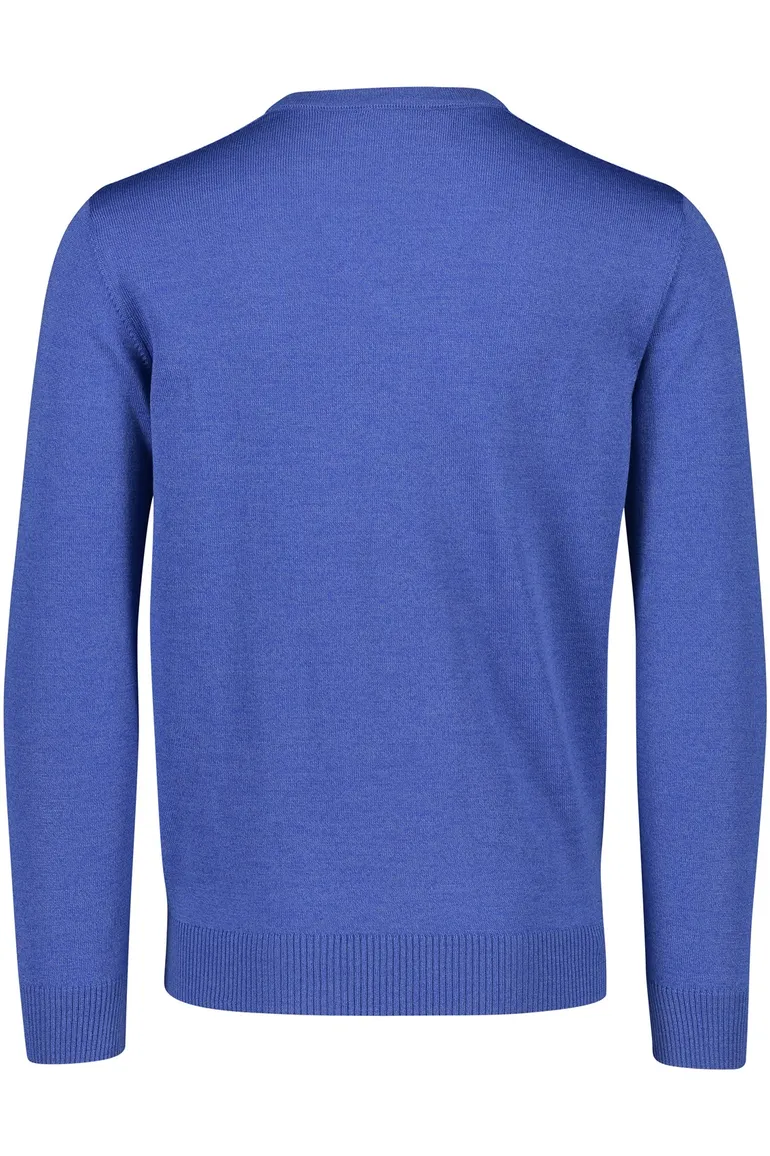Maerz trui blauw effen