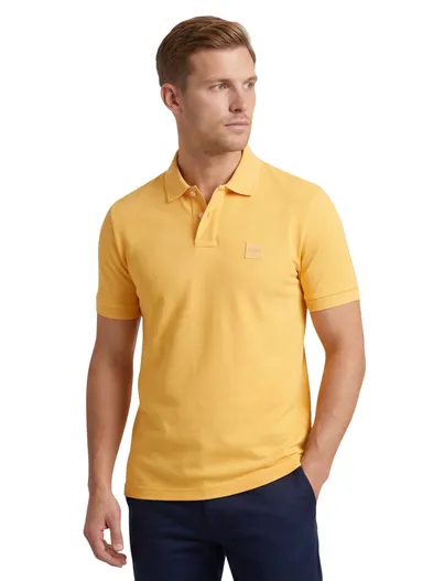 Hugo Boss Boss Orange polo oranje katoen