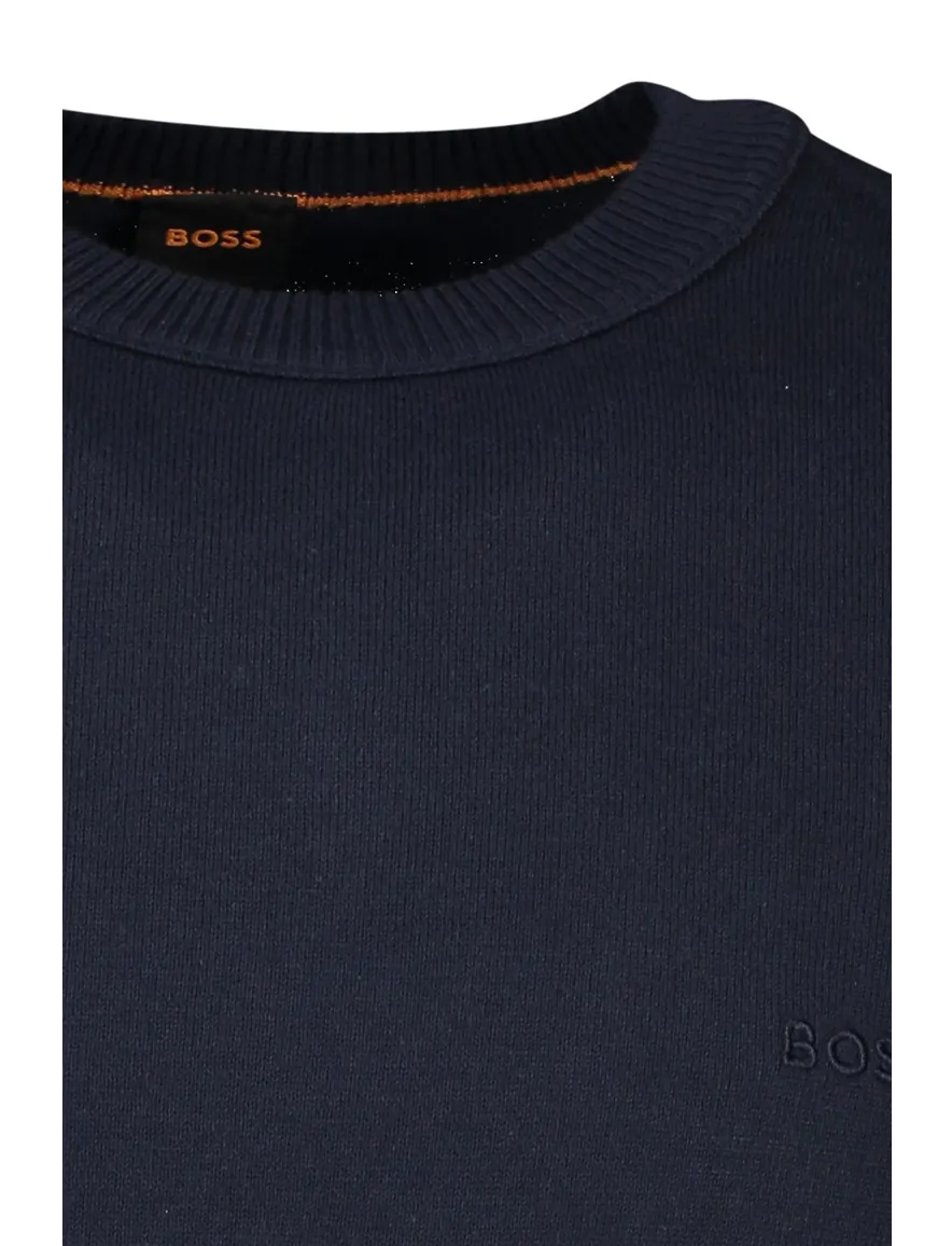 Boss trui donkerblauw Asac