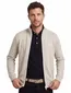 BOSS Orange Zestart vest beige effen katoen