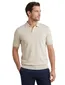 BOSS Orange asac_p polo beige 2 knoops effen katoen