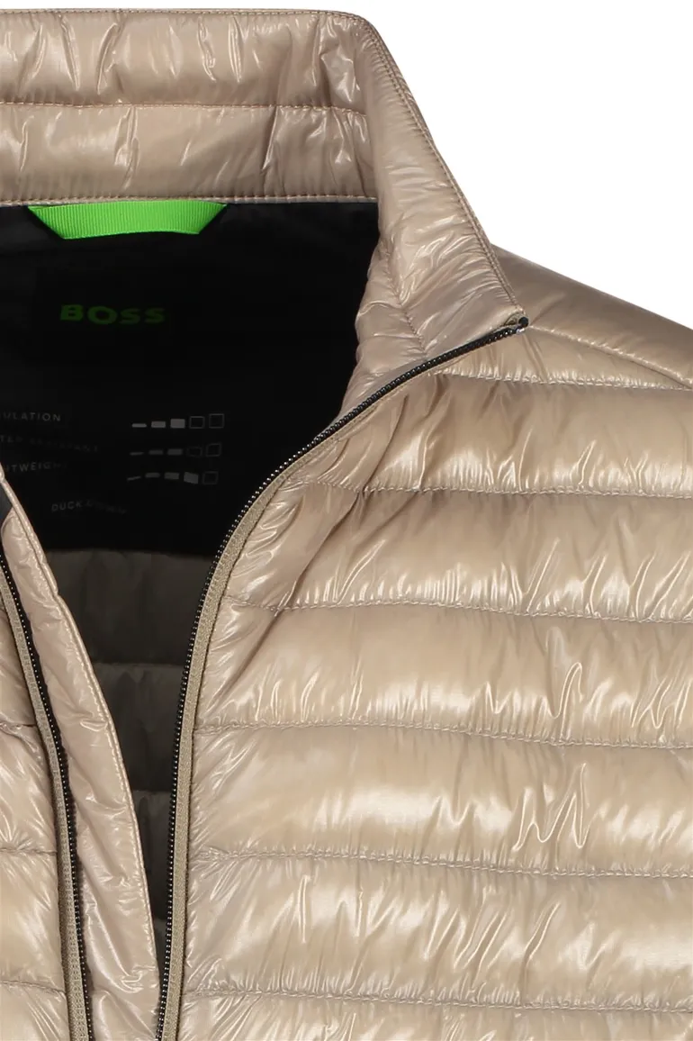 Boss Green tussenjas Techno goud