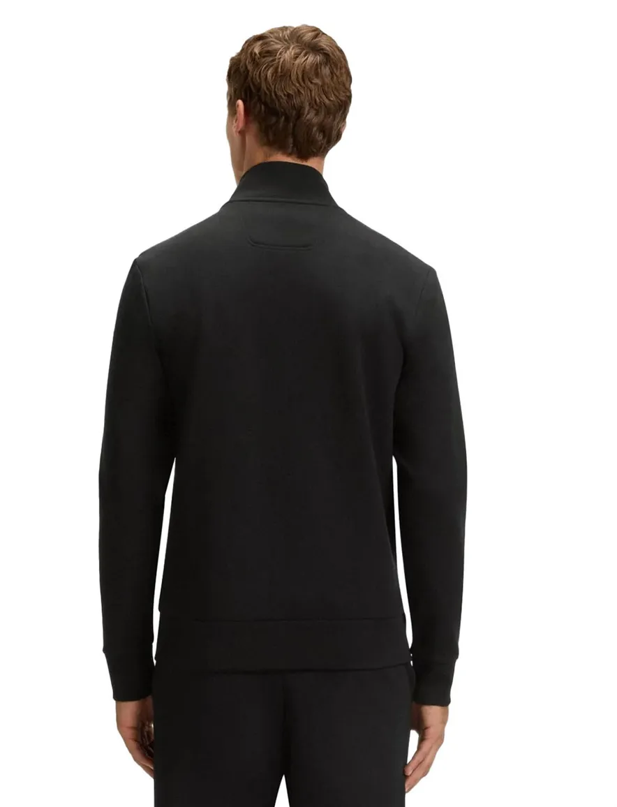 Boss Green vest zwart skaz katoen