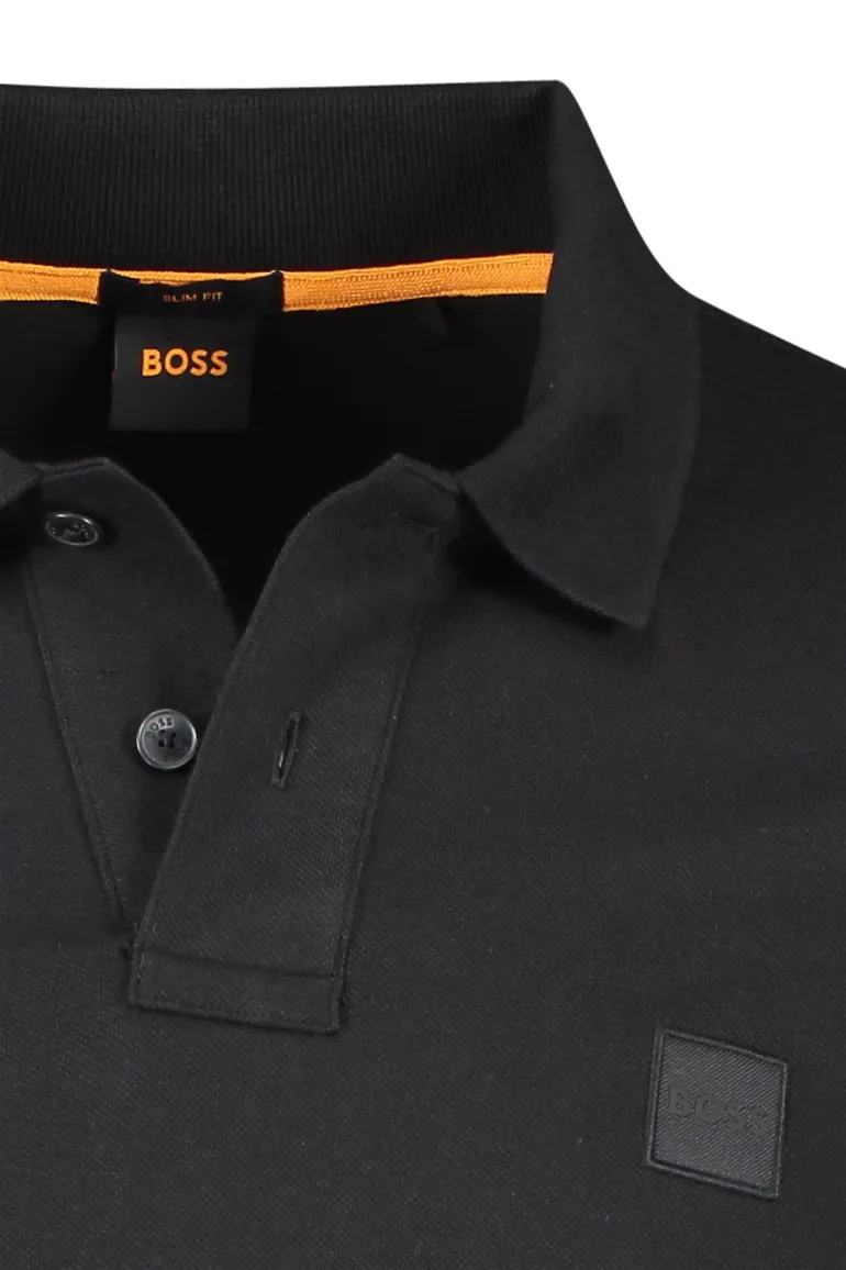 Poloshirt Boss Passerby zwart