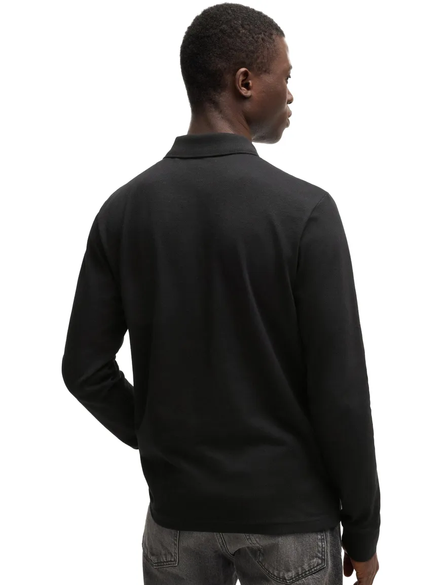 Poloshirt Boss Passerby zwart
