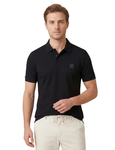 Hugo Boss BOSS Passenger polo zwart slim fit katoen