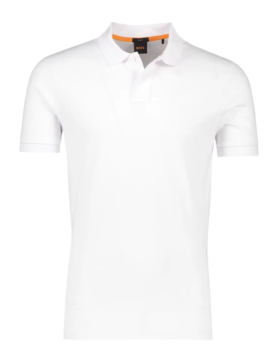 Boss Orange polo wit passenger slim fit