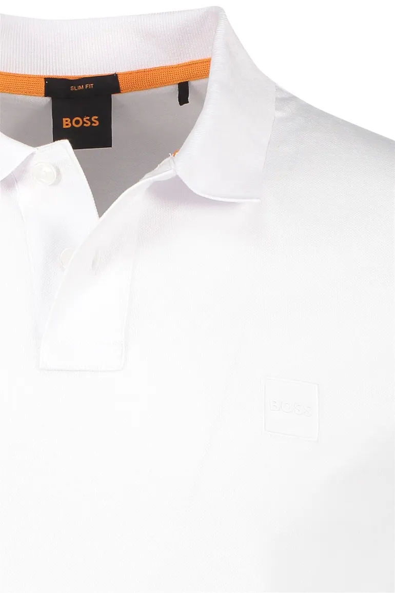 Boss Orange polo wit passenger slim fit