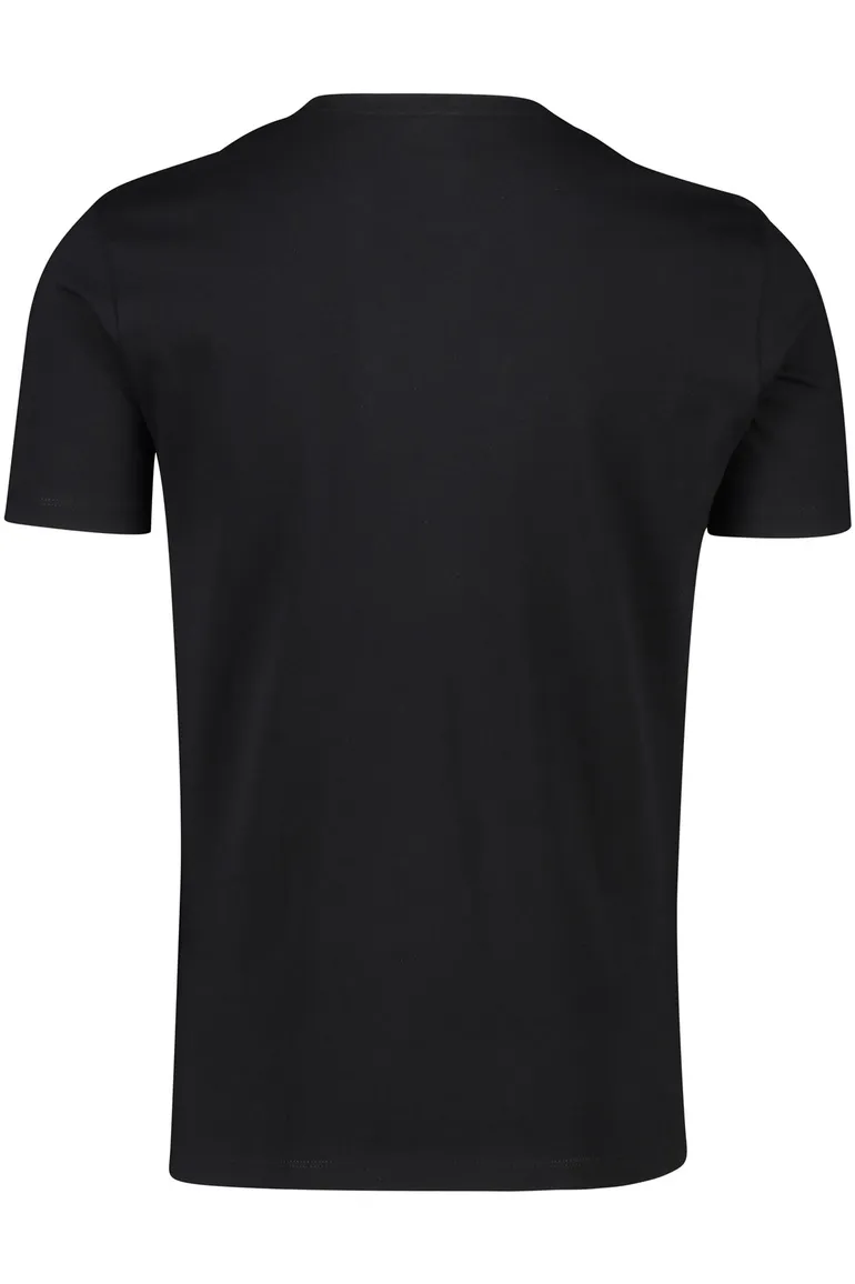 Boss Orange Tales t-shirt effen zwart normale fit