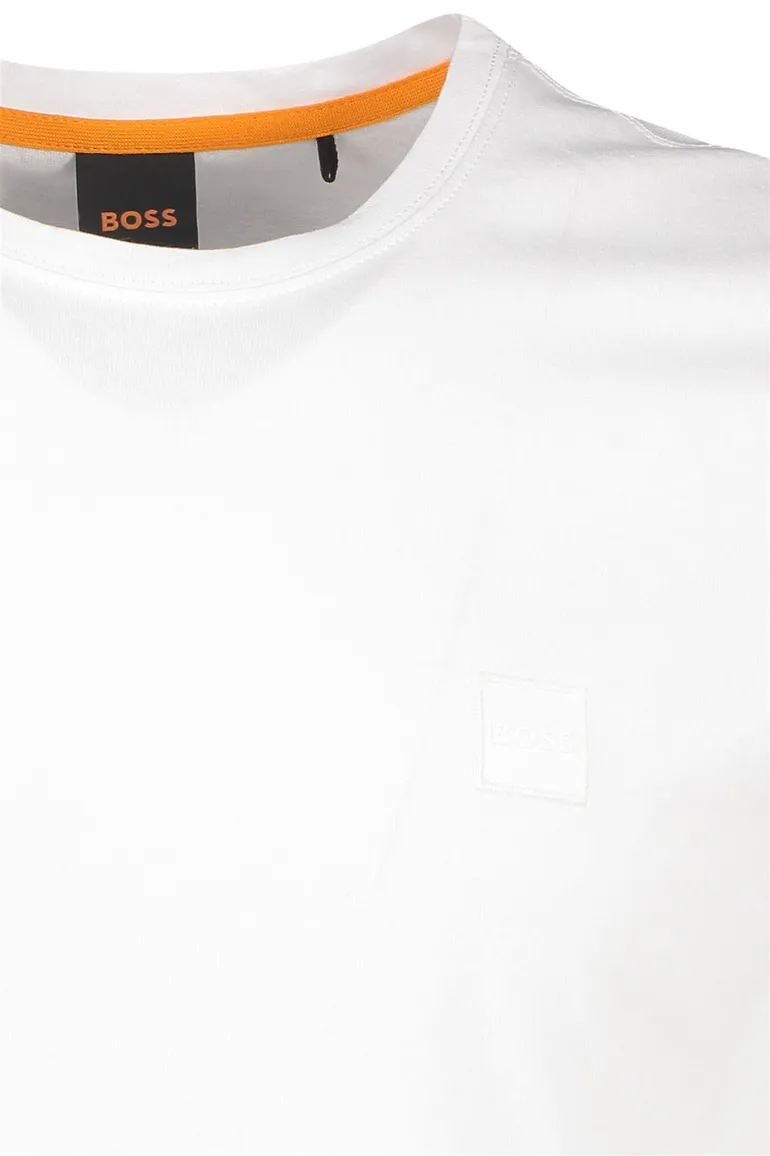 Boss Orange t-shirt tales effen wit