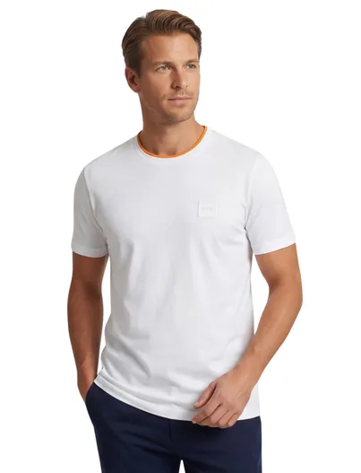 Hugo Boss Boss Orange t-shirt tales effen wit