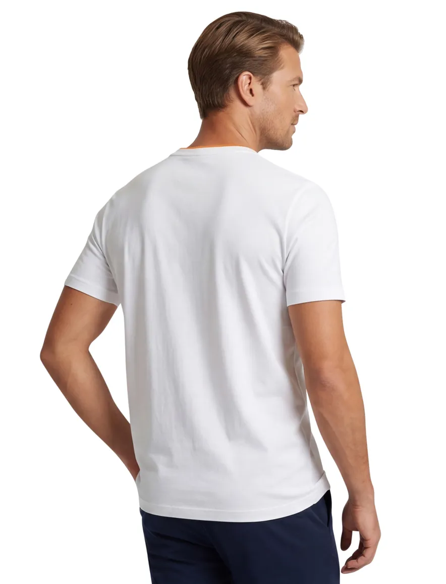 Boss Orange t-shirt tales effen wit