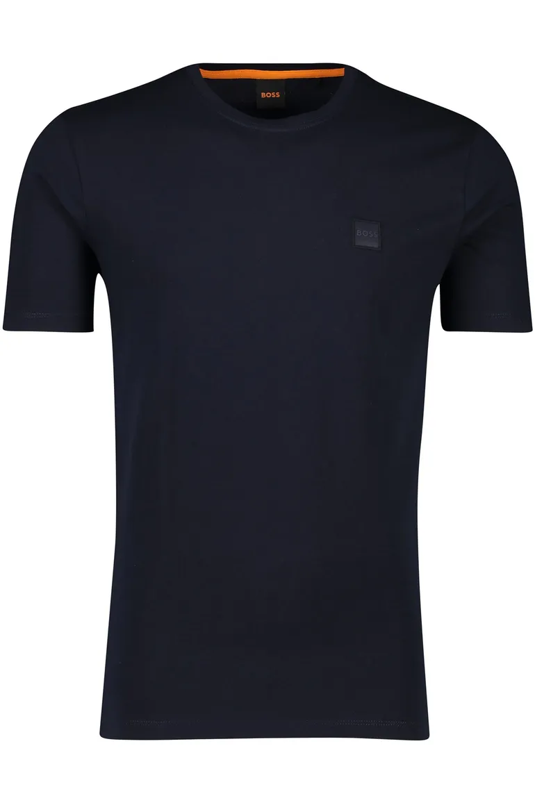 T-shirt Boss Orange Tales donkerblauw